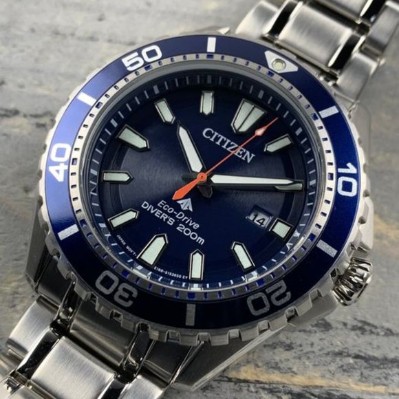 NEW! Citizen Pro Master Eco Drive Men's Watch! - Picture 1 of 4